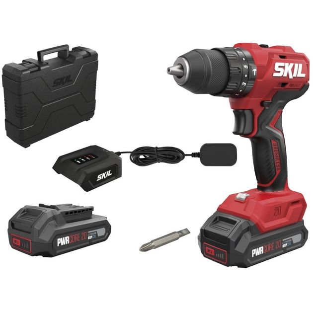 Skil Шурупокрут-дриль ударний акумуляторний 3021 HB 20В 2х2А·год 55Нм 450·1700об·хв 0.83кг кейс, фото  | SNABZHENIE.com.ua