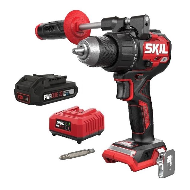 Skil Шурупокрут-дриль акумуляторний 3080 CA XP 20В 1х2.5А-год 130Нм 600-2100об-хв 1.55кг, фото , изображение 2 | SNABZHENIE.com.ua Skil Шурупокрут-дриль акумуляторний 3080 CA XP 20В 1х2.5А-год 130Нм 600-2100об-хв 1.55кг, фото , изображение 2 | SNABZHENIE.com.ua