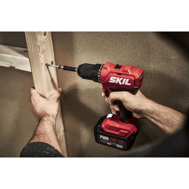 Skil Шурупокрут-дриль акумуляторний 3011 HB 20В 2х2А·год 55Нм 450·1700об·хв 0.83кг кейс, фото , изображение 6 | SNABZHENIE.com.ua Skil Шурупокрут-дриль акумуляторний 3011 HB 20В 2х2А·год 55Нм 450·1700об·хв 0.83кг кейс, фото , изображение 6 | SNABZHENIE.com.ua