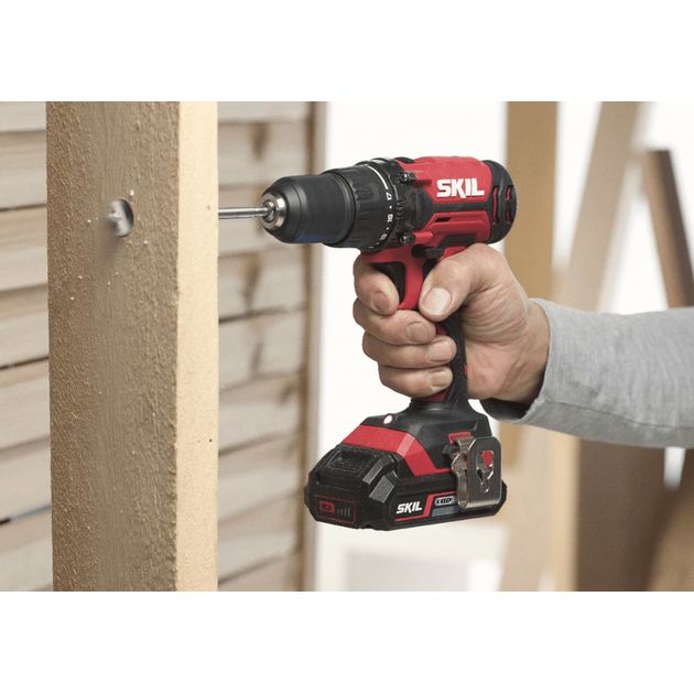 Skil Шурупокрут-дриль акумуляторний 3008 CA 20В 50Нм 420·1450об·хв 0.97кг без АКБ та ЗУ, фото , изображение 6 | SNABZHENIE.com.ua Skil Шурупокрут-дриль акумуляторний 3008 CA 20В 50Нм 420·1450об·хв 0.97кг без АКБ та ЗУ, фото , изображение 6 | SNABZHENIE.com.ua