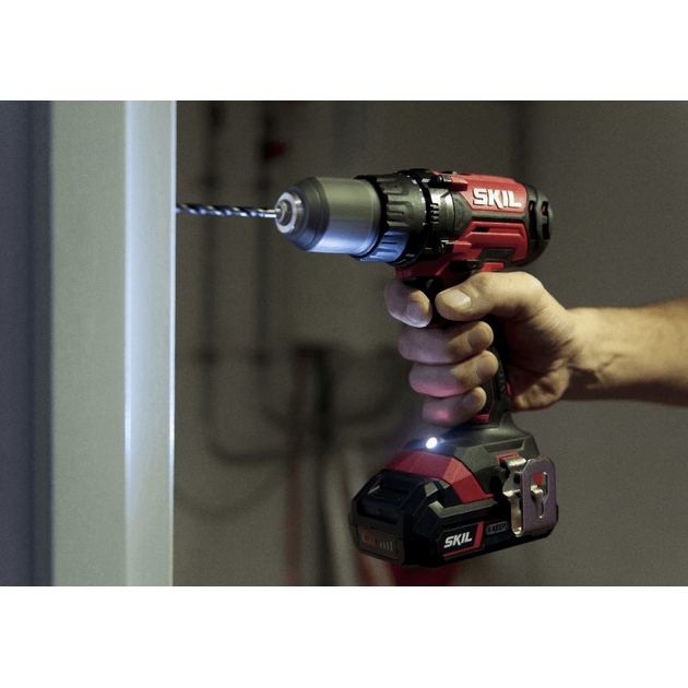 Skil Шурупокрут-дриль акумуляторний 3008 CA 20В 50Нм 420·1450об·хв 0.97кг без АКБ та ЗУ, фото , изображение 3 | SNABZHENIE.com.ua Skil Шурупокрут-дриль акумуляторний 3008 CA 20В 50Нм 420·1450об·хв 0.97кг без АКБ та ЗУ, фото , изображение 3 | SNABZHENIE.com.ua