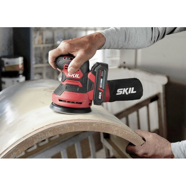Skil Шліфмашина ексцентрикова акумуляторна 3745 CA 20В 125 мм 14000-22000кол·хв 1.2кг без АКБ та ЗП, фото , изображение 6 | SNABZHENIE.com.ua Skil Шліфмашина ексцентрикова акумуляторна 3745 CA 20В 125 мм 14000-22000кол·хв 1.2кг без АКБ та ЗП, фото , изображение 6 | SNABZHENIE.com.ua