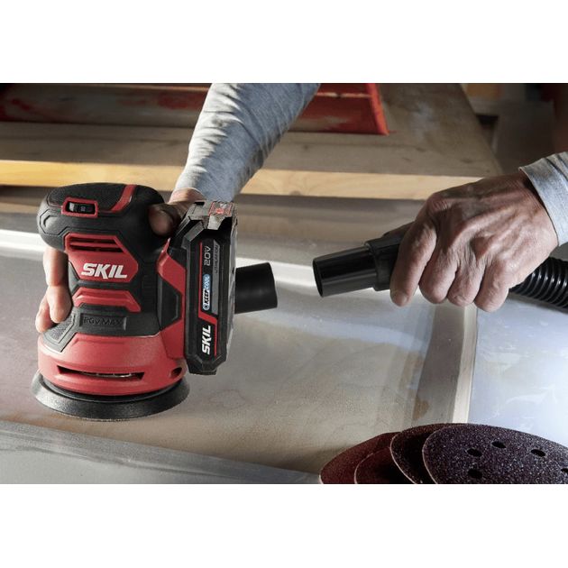 Skil Шліфмашина ексцентрикова акумуляторна 3745 CA 20В 125 мм 14000-22000кол·хв 1.2кг без АКБ та ЗП, фото , изображение 3 | SNABZHENIE.com.ua Skil Шліфмашина ексцентрикова акумуляторна 3745 CA 20В 125 мм 14000-22000кол·хв 1.2кг без АКБ та ЗП, фото , изображение 3 | SNABZHENIE.com.ua