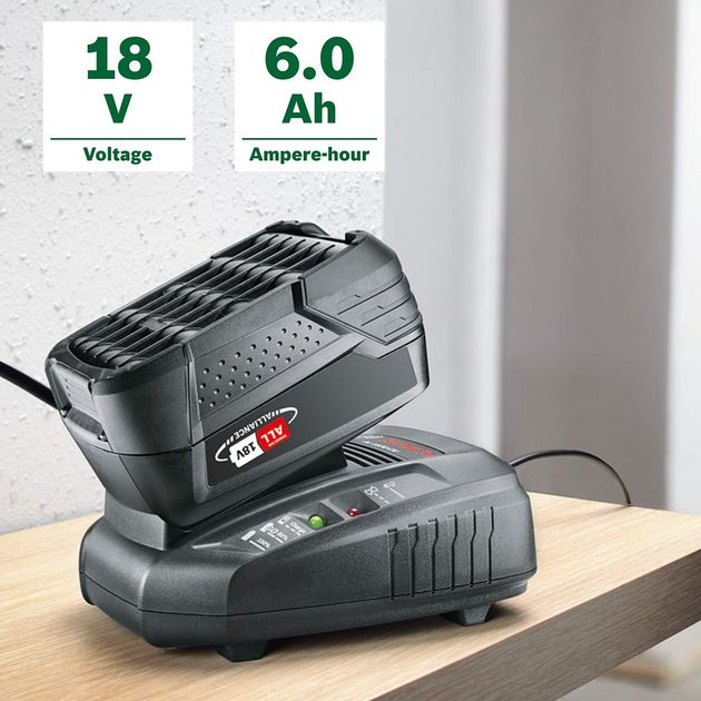Bosch Акумулятор PBA, 18В, 6А·год, 0.7кг, фото , изображение 3 | SNABZHENIE.com.ua Bosch Акумулятор PBA, 18В, 6А·год, 0.7кг, фото , изображение 3 | SNABZHENIE.com.ua