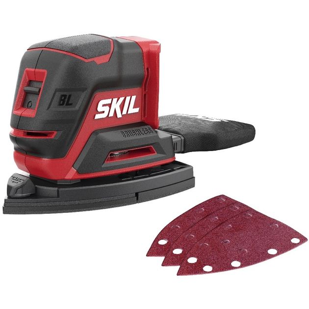Skil Шліфмашина вібраційна акумуляторна 3720 CC Compact 20В 151х102мм 21000кол·хв 0.7кг без АКБ та ЗП, фото  | SNABZHENIE.com.ua