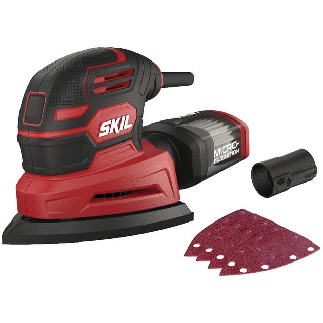 Skil Шліфмашина вібраційна 7260 AA 100Вт платформа 151х102 24000кол·хв 0.8кг, фото  | SNABZHENIE.com.ua