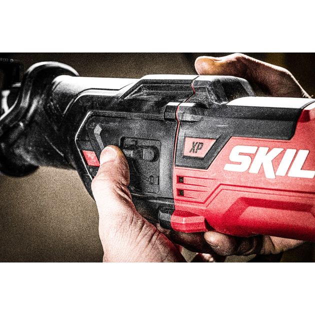 Skil Пила шабельна акумуляторна 3480 CB XP 20В 1х2.5А-год пропил 265мм хід 29мм 2.9кг, фото , изображение 5 | SNABZHENIE.com.ua Skil Пила шабельна акумуляторна 3480 CB XP 20В 1х2.5А-год пропил 265мм хід 29мм 2.9кг, фото , изображение 5 | SNABZHENIE.com.ua