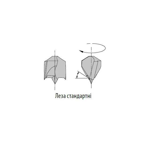 Сверло ліве з двома канавками для глухих отворів довге 6 x 44 x 77 мм, хвостовик 10 мм CMT (362.060.12), фото , зображення 2 | SNABZHENIE.com.ua Сверло ліве з двома канавками для глухих отворів довге 6 x 44 x 77 мм, хвостовик 10 мм CMT (362.060.12), фото , зображення 2 | SNABZHENIE.com.ua