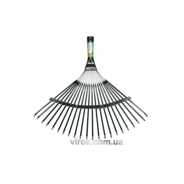 Грабли віялові металеві FLO, плоский зуб, l=425 мм, фото  | SNABZHENIE.com.ua