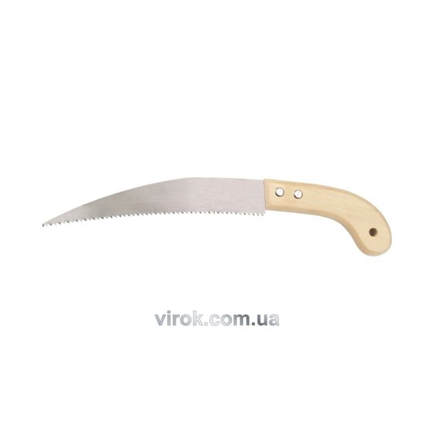 Садовая ножовка VOREL с деревянной ручкой, L=250 мм, фото  | SNABZHENIE.com.ua