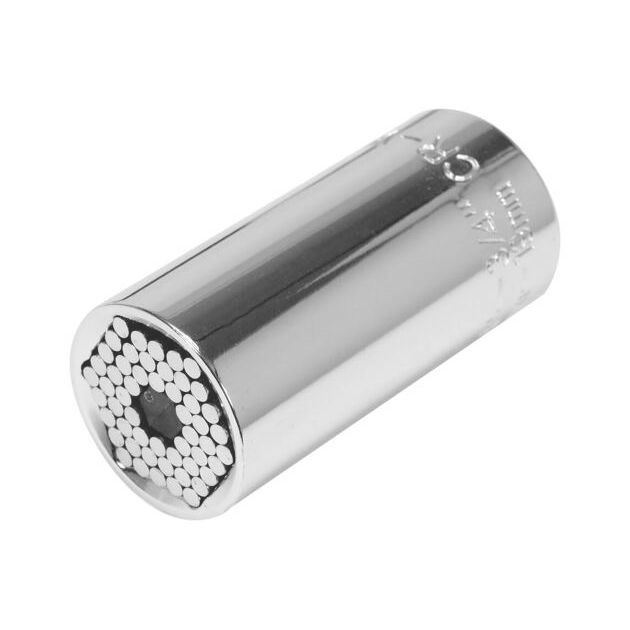 Универсальная торцевая головка VOREL: квадрат 3/8", M 7-19, L=53 мм, фото  | SNABZHENIE.com.ua