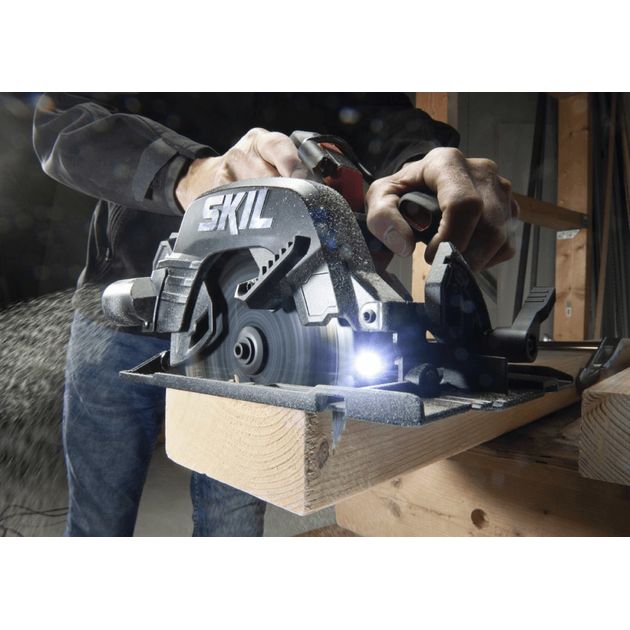 Skil Пила дискова акумуляторна 3571 CA XP 20В 1х2.5А-год 184мм 2.95кг, фото , изображение 4 | SNABZHENIE.com.ua Skil Пила дискова акумуляторна 3571 CA XP 20В 1х2.5А-год 184мм 2.95кг, фото , изображение 4 | SNABZHENIE.com.ua