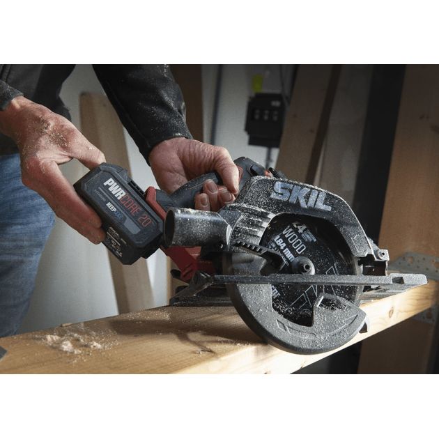 Skil Пила дискова акумуляторна 3571 CA XP 20В 1х2.5А-год 184мм 2.95кг, фото , изображение 5 | SNABZHENIE.com.ua Skil Пила дискова акумуляторна 3571 CA XP 20В 1х2.5А-год 184мм 2.95кг, фото , изображение 5 | SNABZHENIE.com.ua
