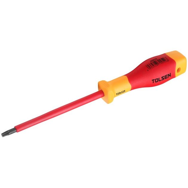 Tolsen Викрутка Premium Torx, діелектрична, T15х80мм, фото  | SNABZHENIE.com.ua
