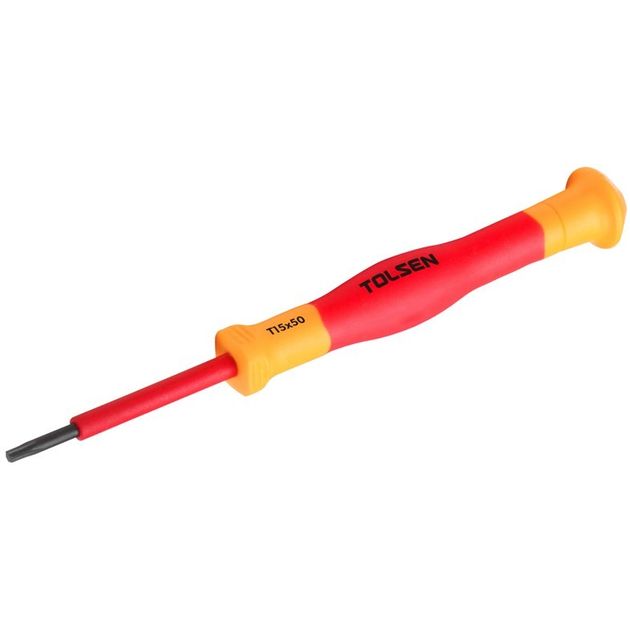 Tolsen Викрутка Premium Torx, прецизійна, діелектрична, T15х50мм, фото  | SNABZHENIE.com.ua
