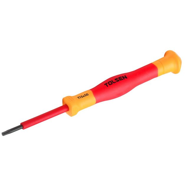 Tolsen Викрутка Premium Torx, прецизійна, діелектрична, T8х50мм, фото , зображення 2 | SNABZHENIE.com.ua Tolsen Викрутка Premium Torx, прецизійна, діелектрична, T8х50мм, фото , зображення 2 | SNABZHENIE.com.ua