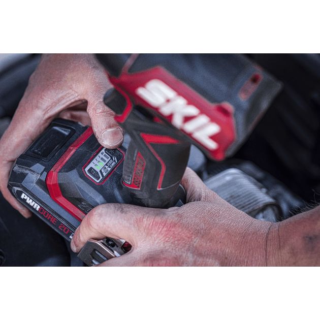 Skil Гайковерт ударный 3265 CA Compact 20В 1х2.5А·час до 2850об·мин 250Нм 0.9кг, фото , изображение 8 | SNABZHENIE.com.ua Skil Гайковерт ударный 3265 CA Compact 20В 1х2.5А·час до 2850об·мин 250Нм 0.9кг, фото , изображение 8 | SNABZHENIE.com.ua