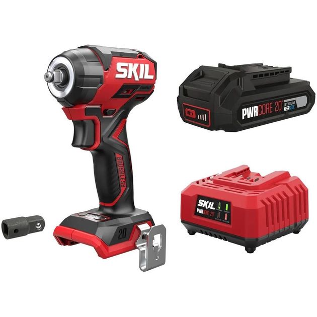 Skil Гайковерт ударный 3265 CA Compact 20В 1х2.5А·час до 2850об·мин 250Нм 0.9кг, фото  | SNABZHENIE.com.ua