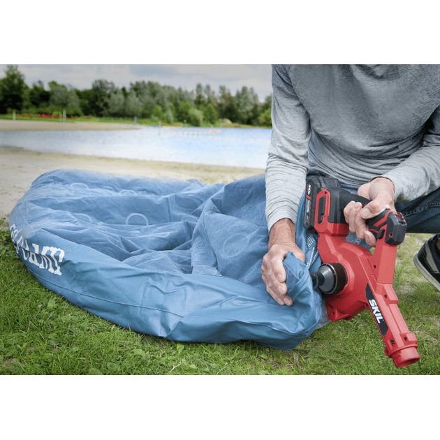 Skil Повітродув акумуляторний 3161 CB Compact 20В 300км/год 3 насадки 1.2кг без АКБ і ЗП, фото , изображение 6 | SNABZHENIE.com.ua Skil Повітродув акумуляторний 3161 CB Compact 20В 300км/год 3 насадки 1.2кг без АКБ і ЗП, фото , изображение 6 | SNABZHENIE.com.ua