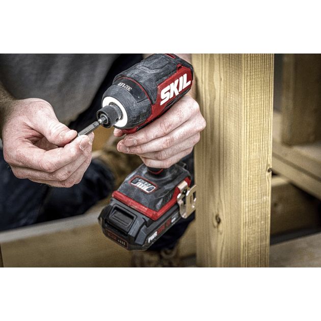 Skil Гвинтоверт імпульсний SKIL 3225 CA Compact 20В 1х2.5А-год 1800-2500-3100об-хв 250Нм 0.9кг, фото , изображение 9 | SNABZHENIE.com.ua Skil Гвинтоверт імпульсний SKIL 3225 CA Compact 20В 1х2.5А-год 1800-2500-3100об-хв 250Нм 0.9кг, фото , изображение 9 | SNABZHENIE.com.ua
