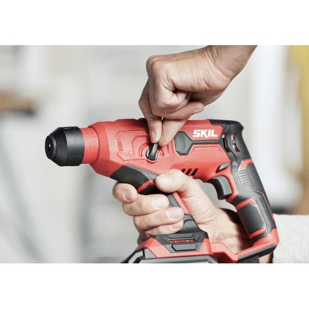 Skil Перфоратор акумуляторний 3810 CA SDS-plus+ШЗП 900Вт 1Дж аксесуари кейс 1.5кг без АКБ та ЗП, фото , изображение 7 | SNABZHENIE.com.ua Skil Перфоратор акумуляторний 3810 CA SDS-plus+ШЗП 900Вт 1Дж аксесуари кейс 1.5кг без АКБ та ЗП, фото , изображение 7 | SNABZHENIE.com.ua