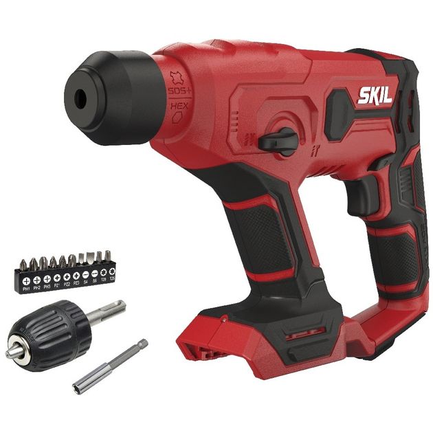 Skil Перфоратор акумуляторний 3810 CA SDS-plus+ШЗП 900Вт 1Дж аксесуари кейс 1.5кг без АКБ та ЗП, фото  | SNABZHENIE.com.ua