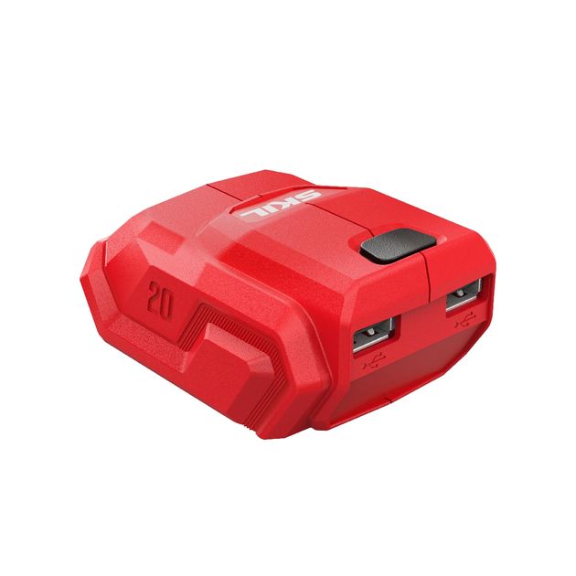 Skil USB адаптер 3162 CA 20В, 3.6А, двопортовий, 0.15кг, фото , изображение 2 | SNABZHENIE.com.ua Skil USB адаптер 3162 CA 20В, 3.6А, двопортовий, 0.15кг, фото , изображение 2 | SNABZHENIE.com.ua