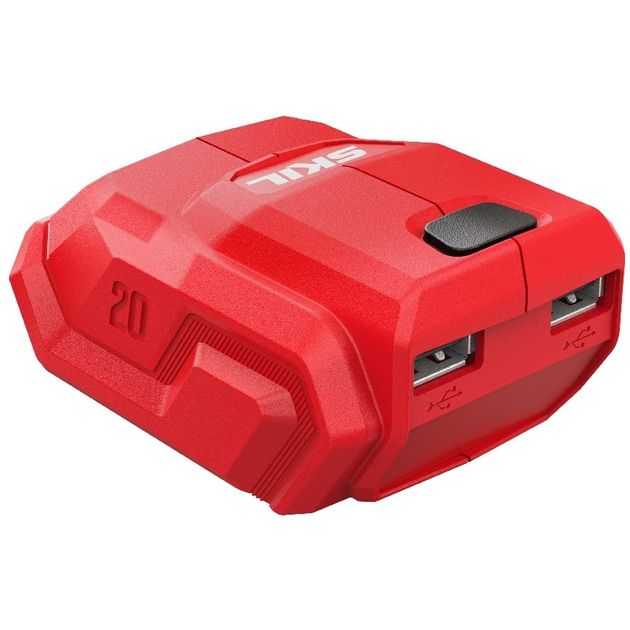 Skil USB адаптер 3162 CA 20В, 3.6А, двопортовий, 0.15кг, фото  | SNABZHENIE.com.ua