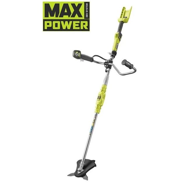 Ryobi Тример садовий акумуляторний Max Power RBC36X26BG2-0 36В 26см ніж/ліска 30см ергоремені Vertebrae 3.7кг без АКБ та ЗП, фото  | SNABZHENIE.com.ua