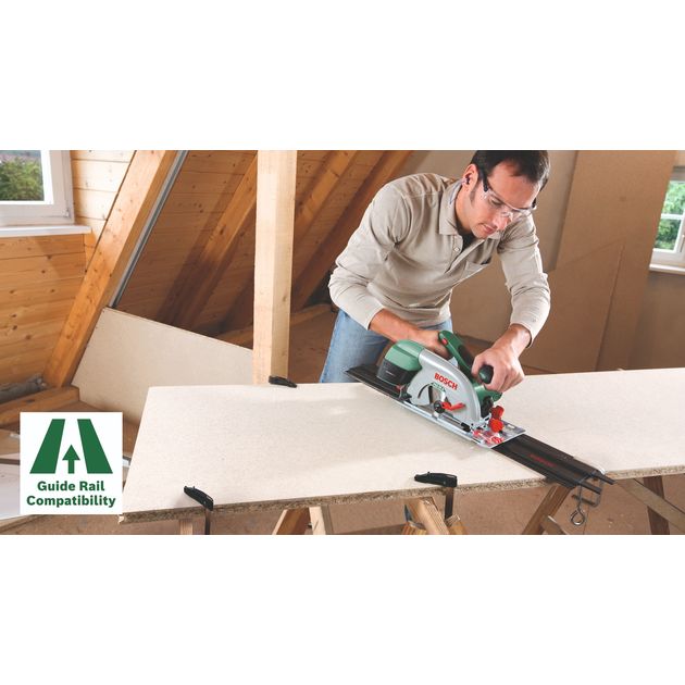 Bosch Пила дискова KS 55 A 1200Вт 160мм 3.9кг, фото , зображення 6 | SNABZHENIE.com.ua