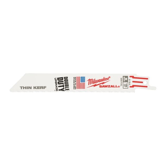 Полотно для сабельных пил THIN KERF MILWAUKEE, 150х1,4мм, (5шт), (металл), фото  | SNABZHENIE.com.ua