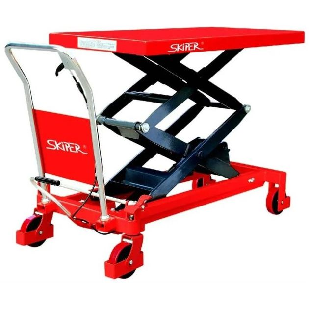 Skiper Стіл підйомний гідравлічний SKTS 800 Profi навантаження 800кг висота підйому 150см стіл 122х61х6см, фото  | SNABZHENIE.com.ua