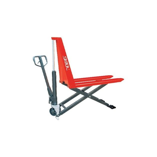 Skiper Візок ручний гідравлічний SJ7 Profi (рокла) 115см 1000кг підйом 80см мін висота 8.5см, фото  | SNABZHENIE.com.ua