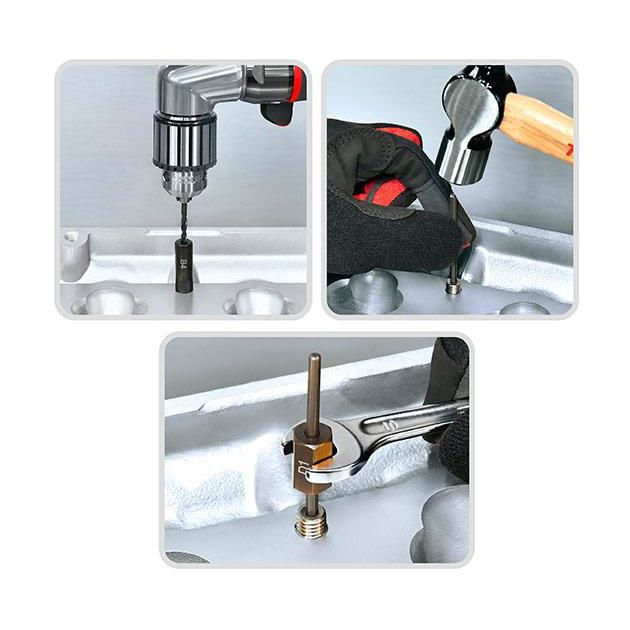 Набор экстракторов, сверл и направляющих для извлечения сломанных резьбовых винтов 25ед. TOPTUL JGEW2501, фото , изображение 2 | SNABZHENIE.com.ua Набор экстракторов, сверл и направляющих для извлечения сломанных резьбовых винтов 25ед. TOPTUL JGEW2501, фото , изображение 2 | SNABZHENIE.com.ua