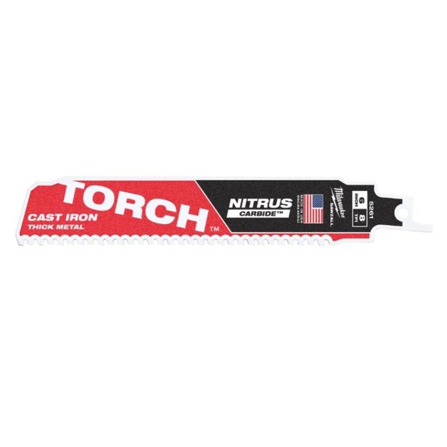 Полотно для сабельных пил TORCH CARBIDE NITRUS MILWAUKEE, 150х3,1мм, (металл), фото  | SNABZHENIE.com.ua