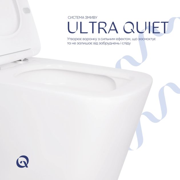 Готовое решение Qtap для ванной комнаты: Унитаз напольный Tern Ultra Quiet QT17223303AW + инсталляция QT0122490S+ клавиша QT0111M08V1384W, фото , зображення 6 | SNABZHENIE.com.ua Готовое решение Qtap для ванной комнаты: Унитаз напольный Tern Ultra Quiet QT17223303AW + инсталляция QT0122490S+ клавиша QT0111M08V1384W, фото , зображення 6 | SNABZHENIE.com.ua