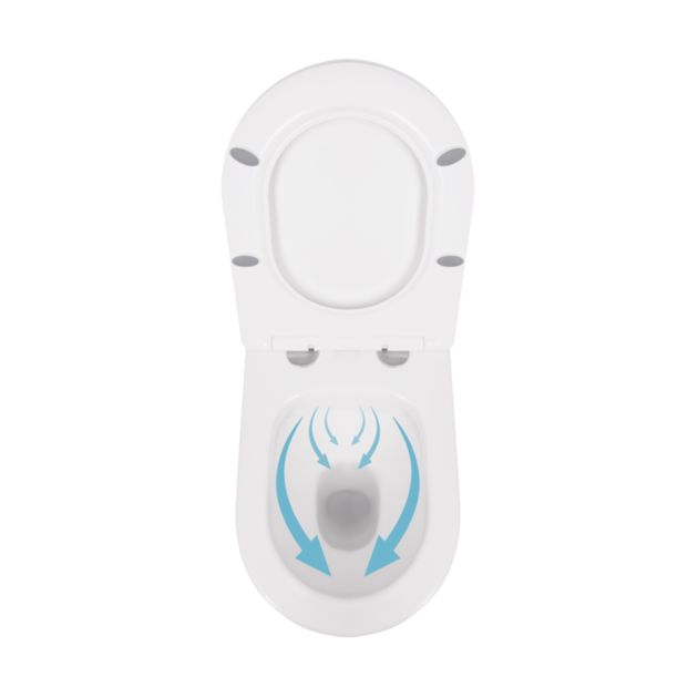 Готовое решение Qtap для ванной комнаты: Унитаз напольный Swan Rimless QT16223178W + инсталляция QT0122490S+ клавиша QT0111M08V1384W, фото , изображение 7 | SNABZHENIE.com.ua Готовое решение Qtap для ванной комнаты: Унитаз напольный Swan Rimless QT16223178W + инсталляция QT0122490S+ клавиша QT0111M08V1384W, фото , изображение 7 | SNABZHENIE.com.ua