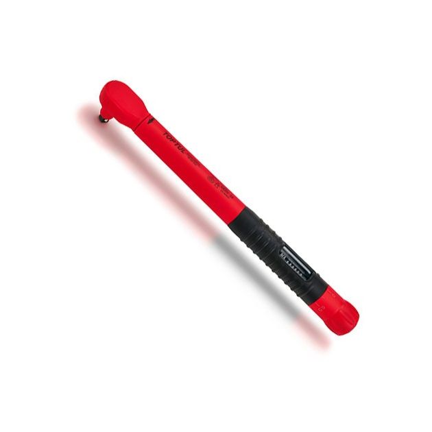 Ключ динамометрический 3/8" 10-50Nm изолированный 1000V VDE TOPTUL ANVA1205V4, фото  | SNABZHENIE.com.ua