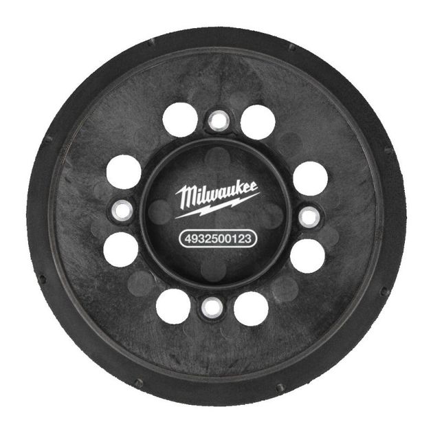 Подошва для шлифовальной бумаги MILWAUKEE, Ø125мм, для  M18 FROS125 (с "липучкой"), фото  | SNABZHENIE.com.ua