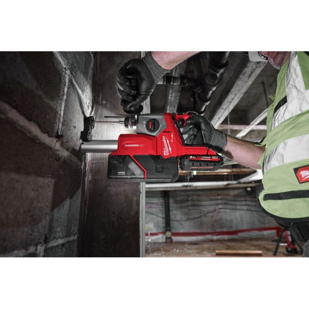 Перфоратор аккумуляторный бесщёточный SDS-PLUS MILWAUKEE M18 FHAC16-0X (1,7Дж), фото , зображення 4 | SNABZHENIE.com.ua Перфоратор аккумуляторный бесщёточный SDS-PLUS MILWAUKEE M18 FHAC16-0X (1,7Дж), фото , зображення 4 | SNABZHENIE.com.ua