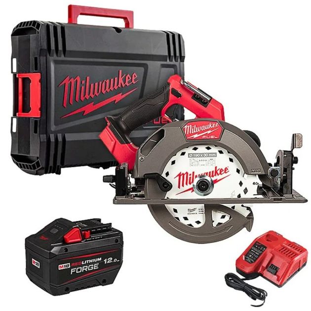 Пила дисковая аккумуляторная бесщеточная MILWAUKEE M18 FCS66GR3-121C, Ø190мм FORGE™, фото  | SNABZHENIE.com.ua