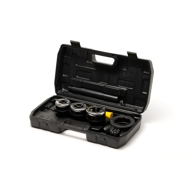 Клуп трубный для нарезания резьбы MASTERTOOL BSPT ½"/¾"/1" набор 3 шт 14-1402, фото  | SNABZHENIE.com.ua