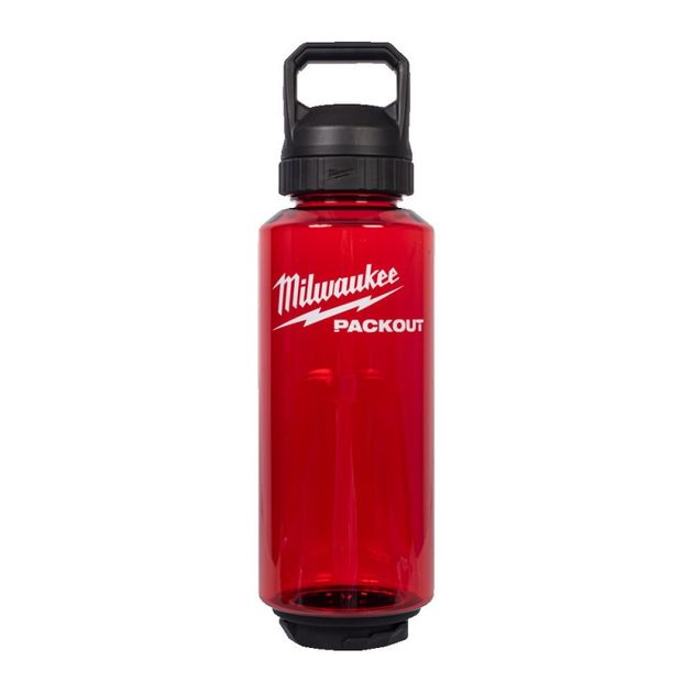 Бутылка для воды PACKOUT MILWAUKEE, 1420 мл, красная, фото  | SNABZHENIE.com.ua