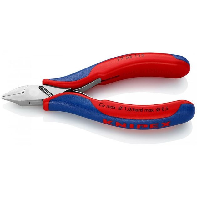 Кусачки боковые для электроники KNIPEX 77 52 115, фото  | SNABZHENIE.com.ua