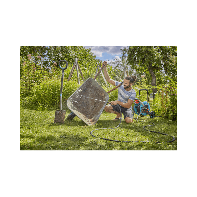 Шланг Gardena Liano Life Set текстильный садовый 13 мм (1/2") 20 м, фото , зображення 8 | SNABZHENIE.com.ua Шланг Gardena Liano Life Set текстильный садовый 13 мм (1/2") 20 м, фото , зображення 8 | SNABZHENIE.com.ua
