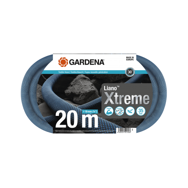 Шланг текстильный Gardena Liano Xtreme 19 мм (3/4&quot;) 20 м, фото  | SNABZHENIE.com.ua