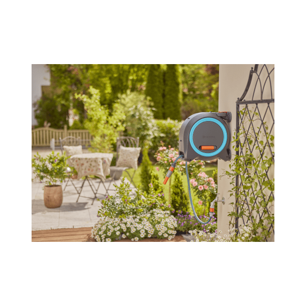 Катушка Gardena Dual Hose Box настенная и наземная 11 мм 25 м, фото , зображення 5 | SNABZHENIE.com.ua Катушка Gardena Dual Hose Box настенная и наземная 11 мм 25 м, фото , зображення 5 | SNABZHENIE.com.ua