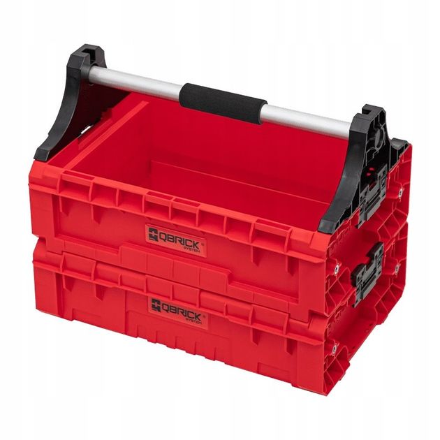 Модульний комплект QBRICK SYSTEM PRO MODULAR TRAY RED HD: PRO ВOX 130+PRO EXTENDER+PRO ВOX Handle, фото  | SNABZHENIE.com.ua