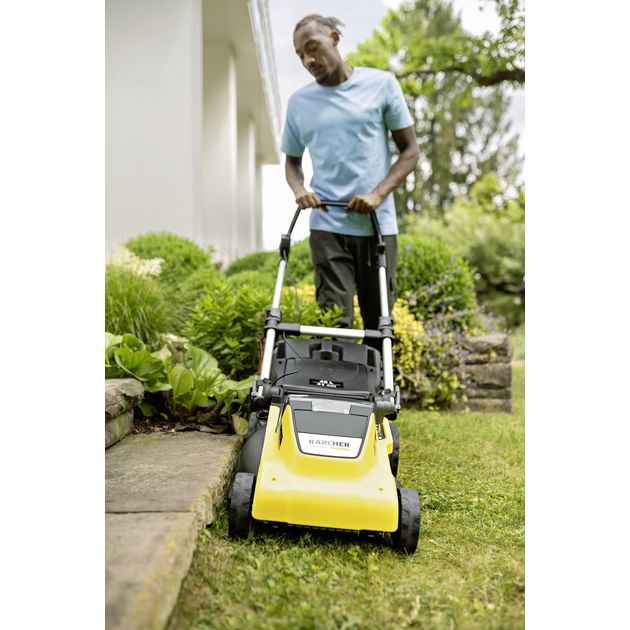 Karcher Газонокосарка акумуляторна LMO 5-18 Dual 18В 41см 25-70мм (без АКБ та ЗП), фото , изображение 7 | SNABZHENIE.com.ua Karcher Газонокосарка акумуляторна LMO 5-18 Dual 18В 41см 25-70мм (без АКБ та ЗП), фото , изображение 7 | SNABZHENIE.com.ua