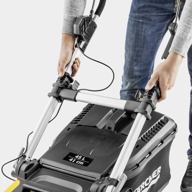 Karcher Газонокосарка акумуляторна LMO 5-18 Dual 18В 41см 25-70мм (без АКБ та ЗП), фото , изображение 4 | SNABZHENIE.com.ua Karcher Газонокосарка акумуляторна LMO 5-18 Dual 18В 41см 25-70мм (без АКБ та ЗП), фото , изображение 4 | SNABZHENIE.com.ua